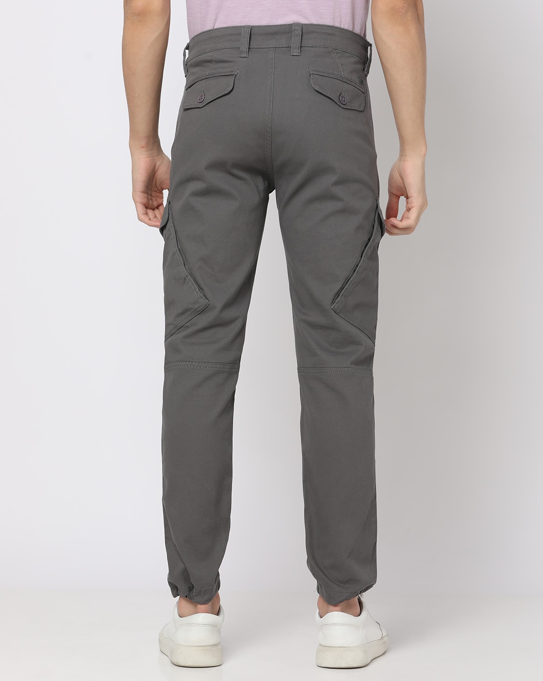 Buy Grey Trousers & Pants for Men by ECKO UNLTD Online