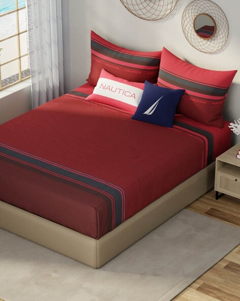 Buy Blue Bedsheets for Home & Kitchen by NAUTICA Online