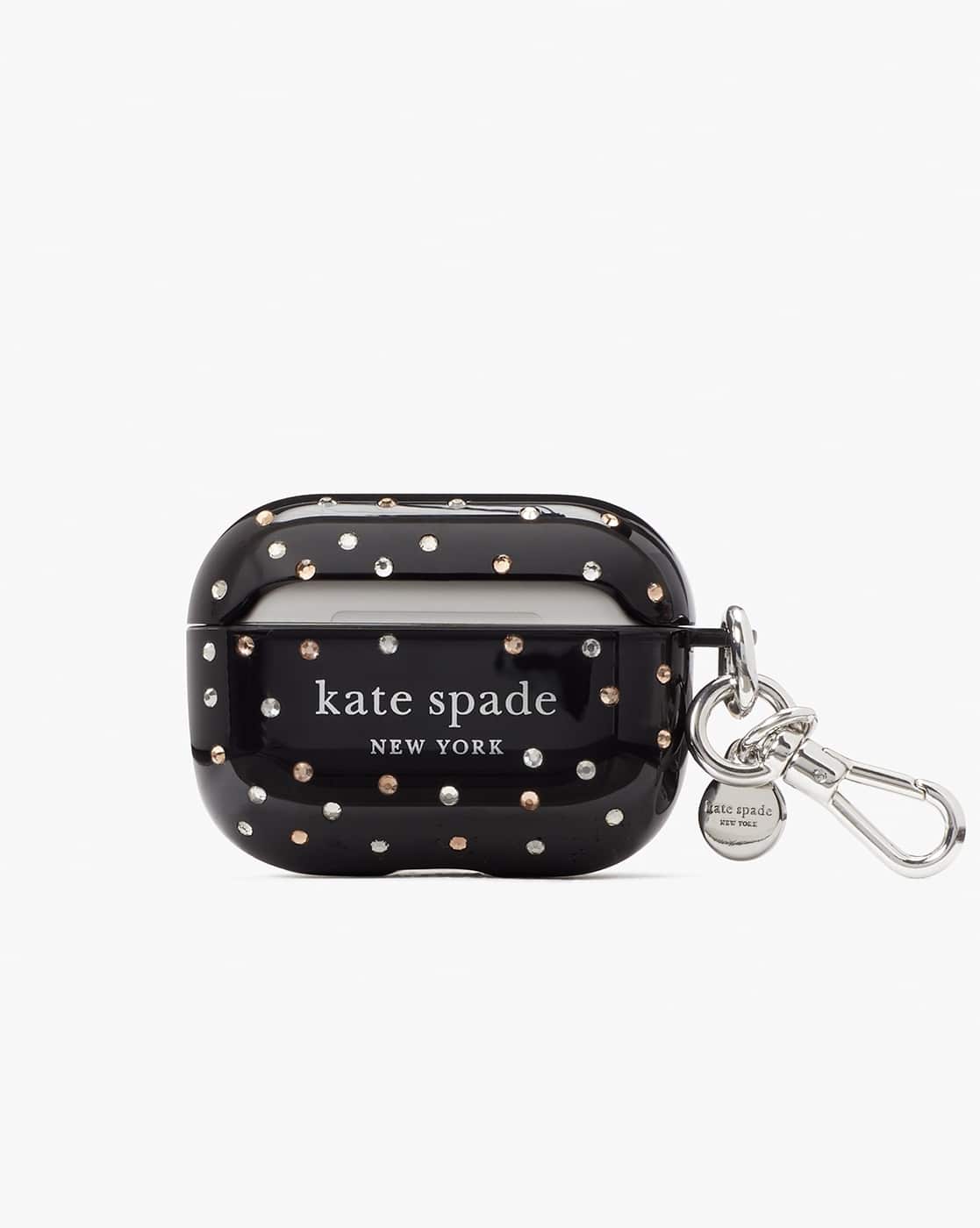 Buy KATE SPADE Embellished Case for Airpods Pro Black Color Tech
