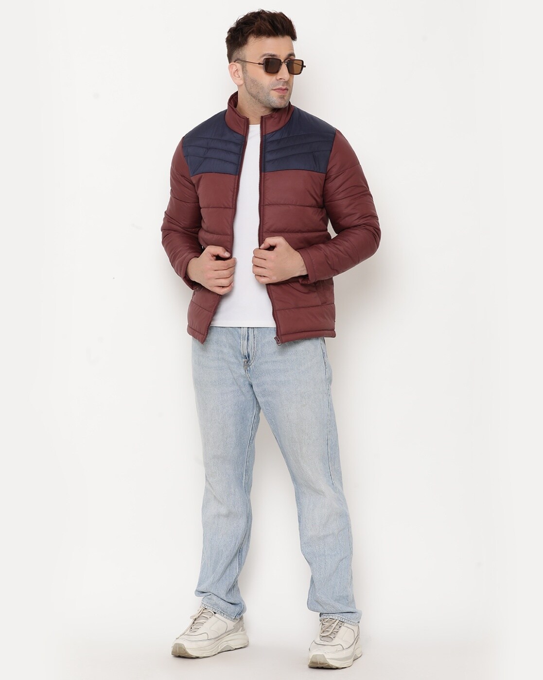 A Burgundy Leather Jacket Outfit – FORD LA FEMME