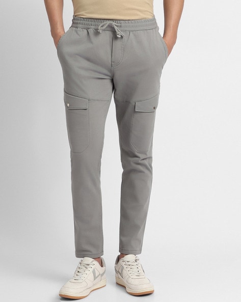 Buy Mid Grey Trousers & Pants for Men by DENNISLINGO PREMIUM ATTIRE Online