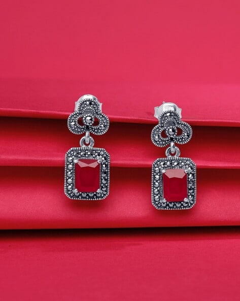 925 Jhumki - Earrings / Girls: Jewellery : Vikas Jewellers at Rs 2181/pair  | Sterling Silver Earrings in Varanasi | ID: 23456323855