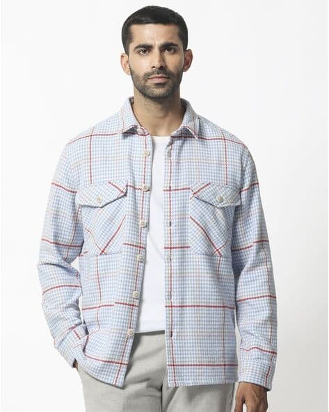 Buy Blue Jackets Coats for Men by Rare Rabbit Online