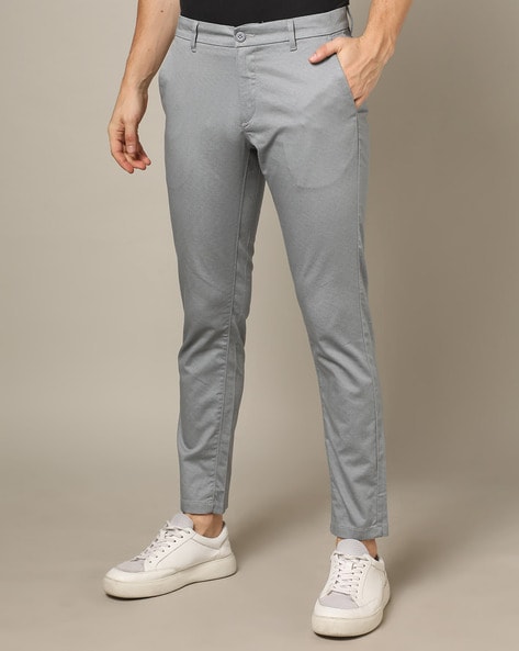 Buy Olive Trousers & Pants for Men by U.S. Polo Assn. Online | Ajio.com