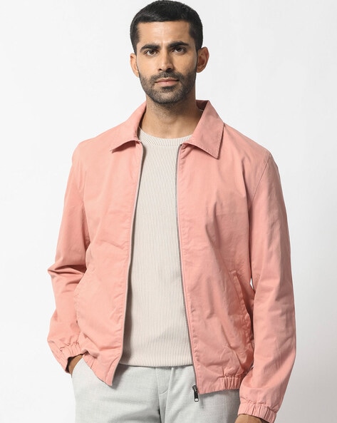 Bomber Jacket - Pink - Men | H&M US