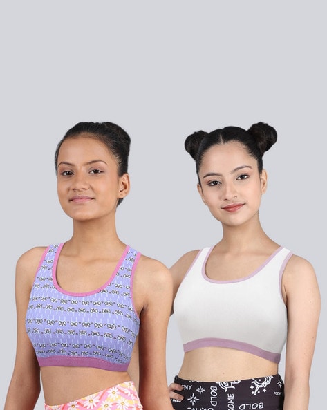 Buy Multi Bras & Bralettes for Girls by Dchica Online