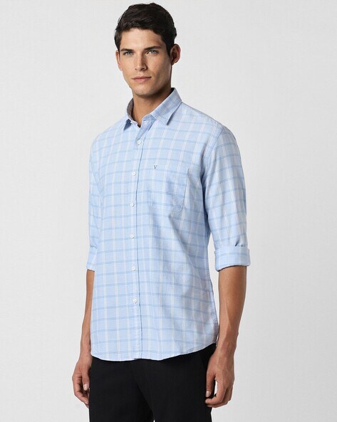 Buy Blue Shirts for Men by VAN HEUSEN Online