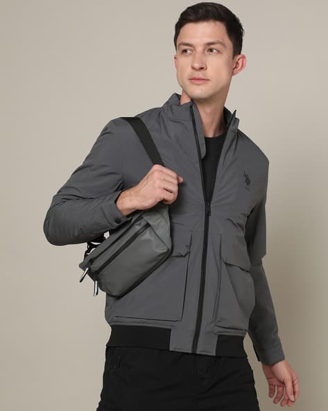 Men Regular Fit Jacket