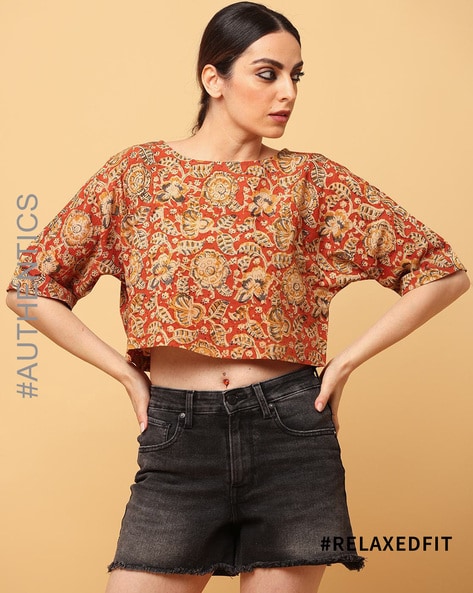 Ladies Cotton Printed Tops, Size: S-XXXL at Rs 200/piece in Jaipur