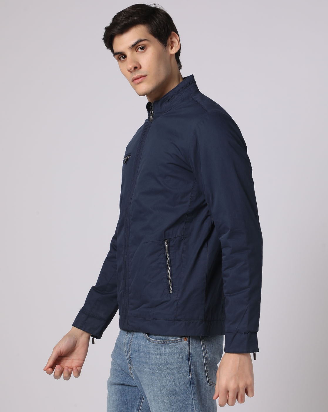 Tommy Jeans unisex authentic army bomber jacket in navy | ASOS