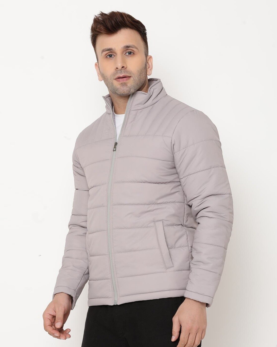 Buy Furo by Red Chief Light Grey Full Sleeves Jacket for Men Online @ Tata  CLiQ