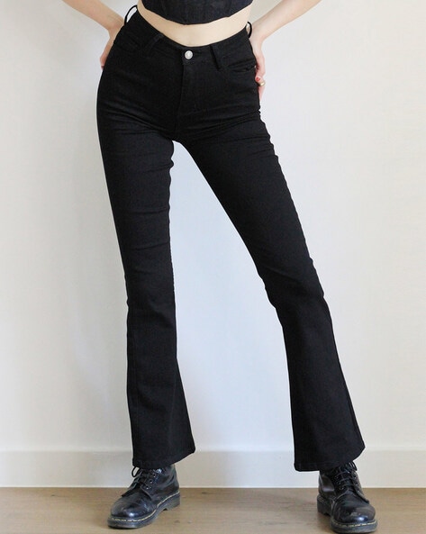 Kala Kendra - Black Denim Jeans For Women