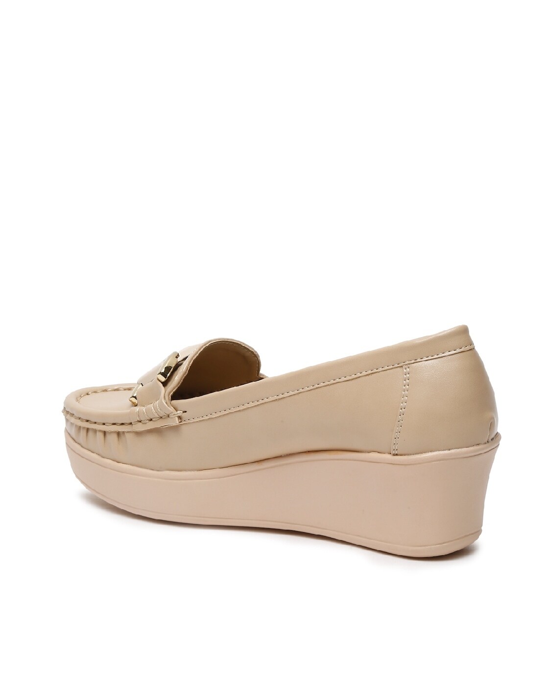 Buy Women Platform-Heeled Loafers Online at Best Prices in India - JioMart.