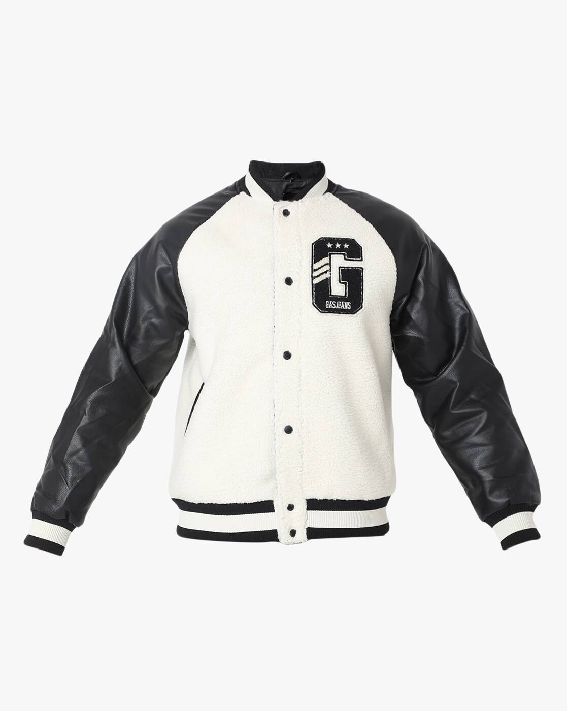 Buy GAS Stark Varsity Colourblock Var Online | Ajio.com