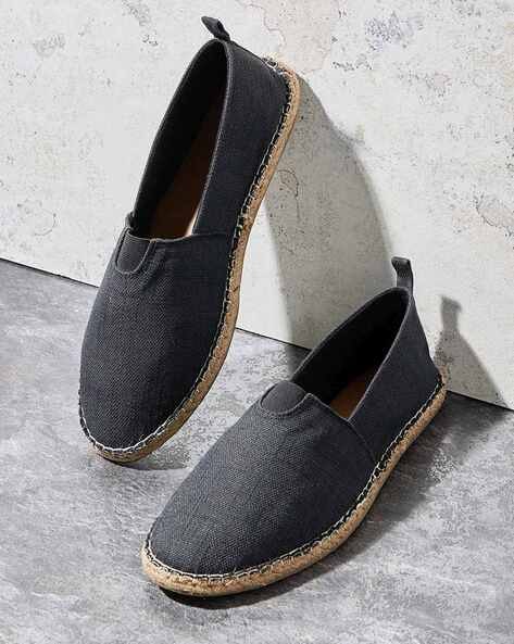 Round-Toe Slip-On Espadrille