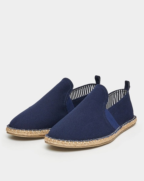 Mens blue sales espadrilles