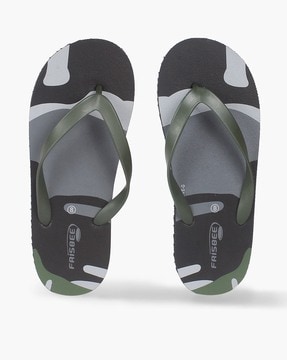 Buy Grey Flip Flop Slippers for Men by FRISBEE Online Ajio