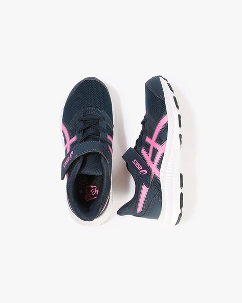 Asics blue clearance pink