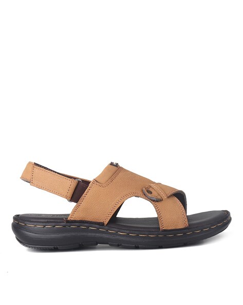 Buy Red Chief Men Brown Leather Sandals - Sandals for Men 1414626 | Myntra