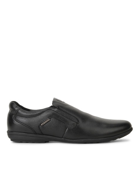 Red chief black store leather formal shoes