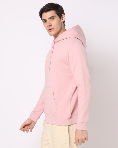 Hoodie on sale men pink