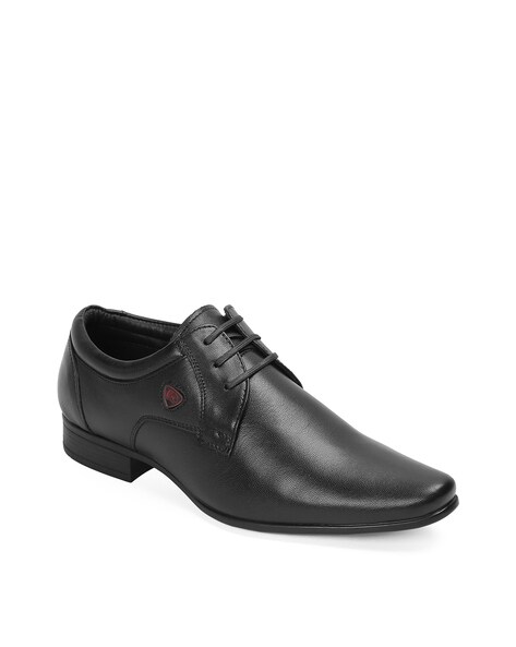 Red chief black store shoes 2080