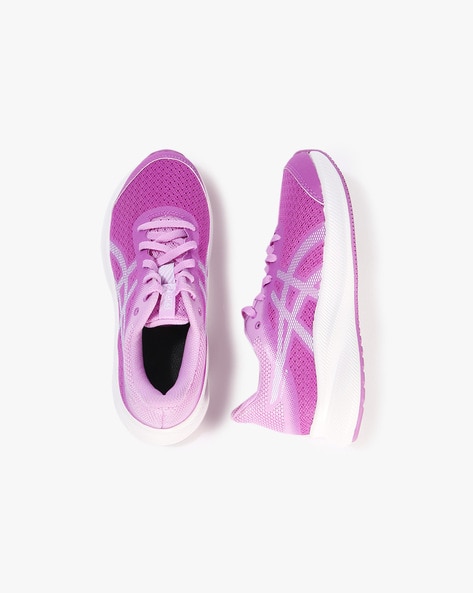 Asics pink on sale and purple