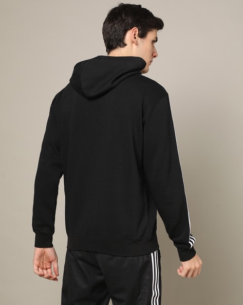 Adidas 3 outlet stripe sweatshirt mens