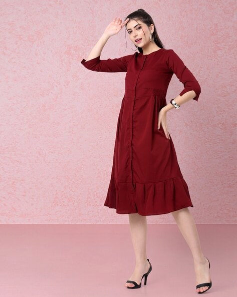 Frock and Frill Dresses for Women, Online Sale up to 62% off