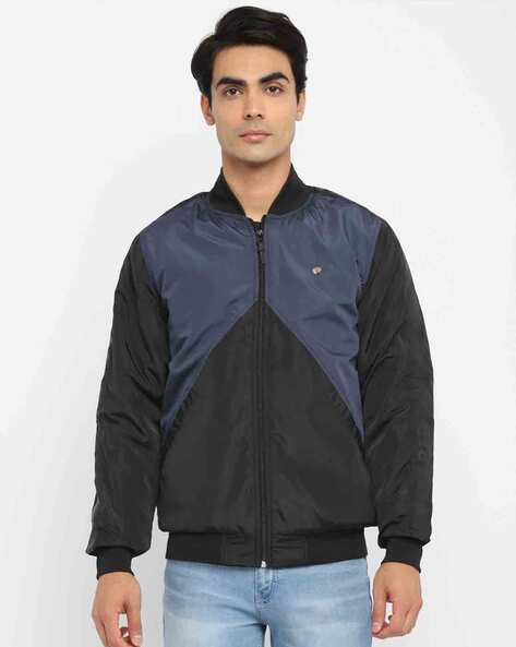 Buy Red Chief Men Navy Blue Water Resistant Bomber Jacket - Jackets for Men  16164180 | Myntra