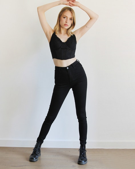 Faded Black Jeans Outfit