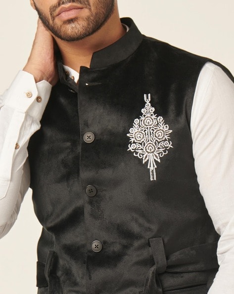 Buy Black Blazers & Waistcoats for Men by Mr Button Online