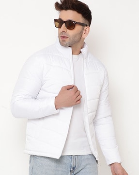 White jacket in on sale winter