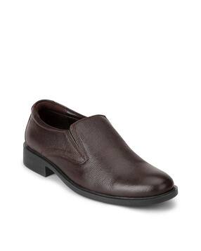 Round-Toe Formal Slip-On Shoes-image-36
