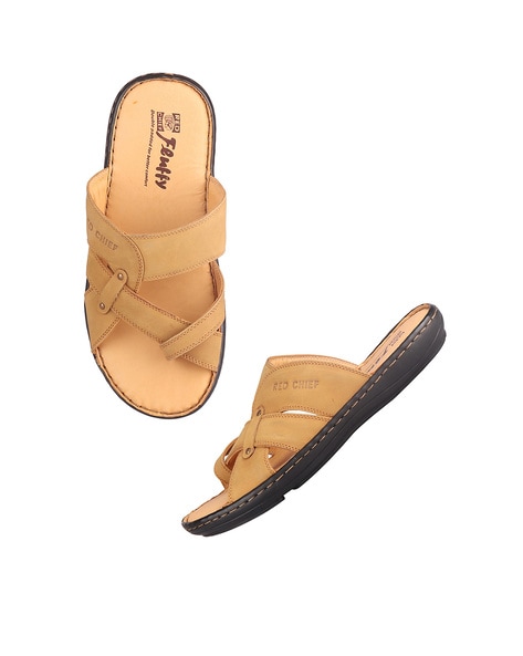 Leather Thong Style Flip Flops