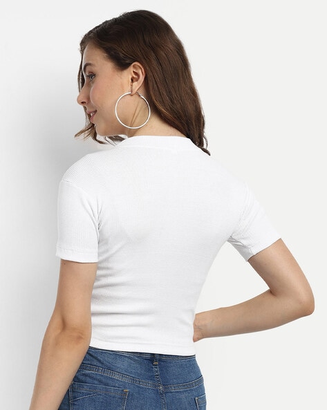 Buy White Tops for Women by Fery London Online