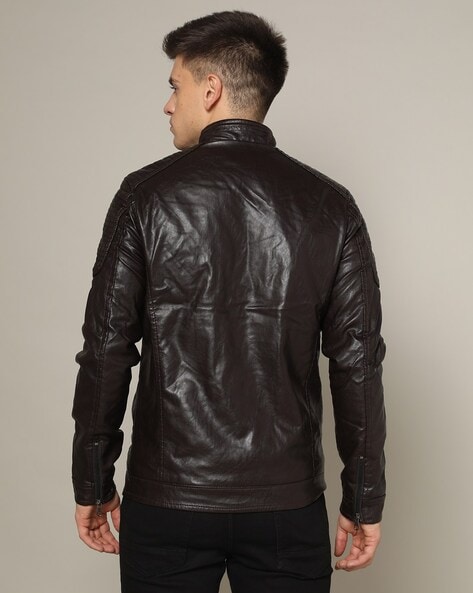 LEATHER JACKET • Tise