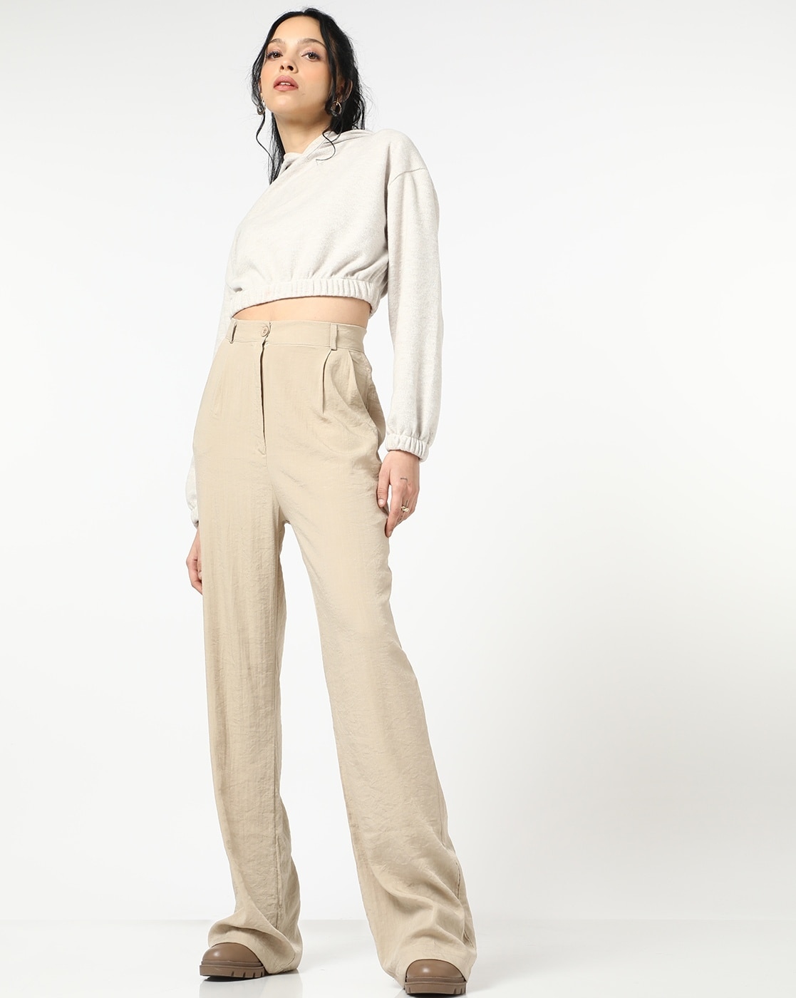 Tall Wide Leg Trousers | Palazzo Trousers | Long Tall Sally