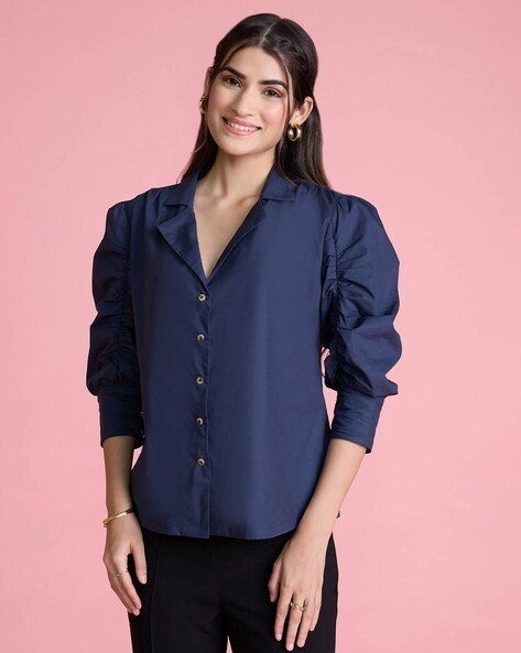 Buy Blue Shirts for Women by Twenty Dresses Online