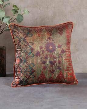 india circus by krsnaa mehta Tapestry of Treasures Cushion Cover 18" x 18" -picture-25