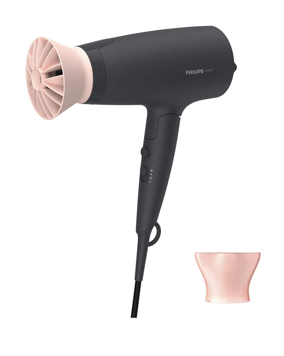 Buy Philips Hair Dryer 2100W BHD356/10 - Black Online | Ajio.com