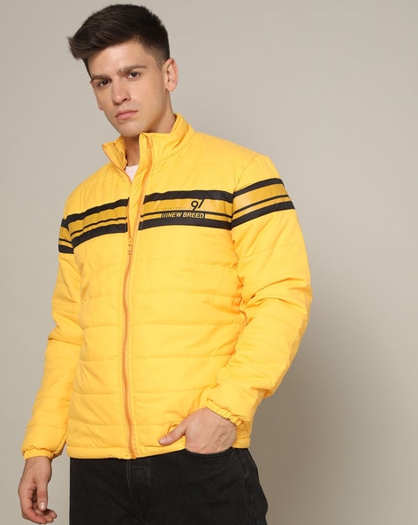 Buy Klizen Men Yellow Solid Denim Full Sleeve Jacket S Size Online at Best  Prices in India - JioMart.