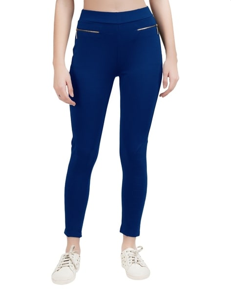 Buy Skinny Jeggings with Zip Pockets Online at Best Prices in