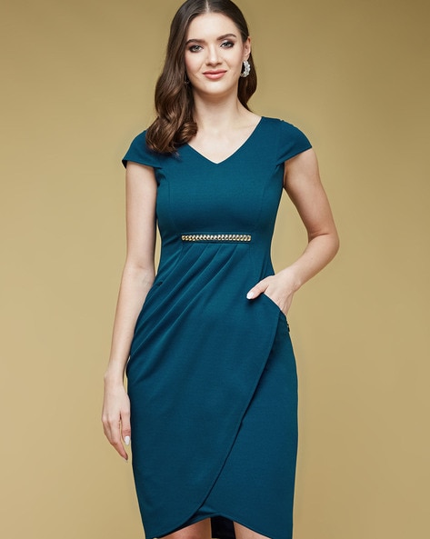 Buy Lime Dresses for Women by Purvaja Online | Ajio.com