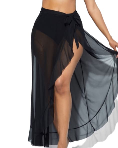 Buy Black Skirts for Women by JANAK 'N' MASAAYA Online