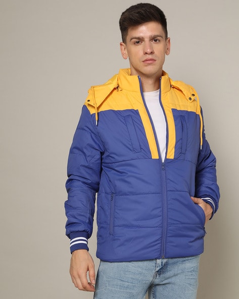 Royal blue and hot sale yellow jacket