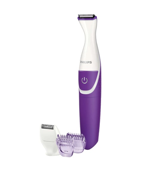 Essential Bikini Trimmer BRT383/15 - Purple White