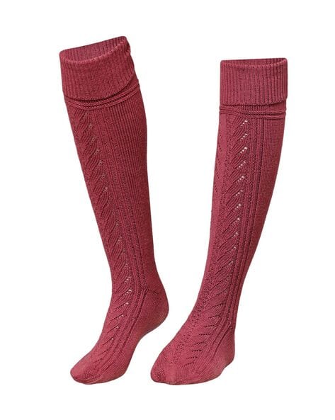 Buy Maroon Socks Stockings for Women by Bharatasya Online