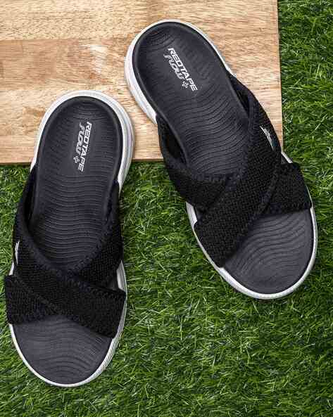 Buy Black Flip Flop Slippers for Women by RED TAPE Online