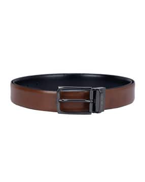 da milano Men Leather Belt with Tang Buckle Closure-picture-33